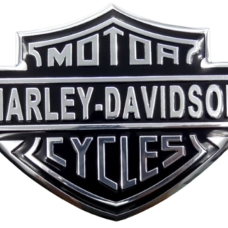 1x Harley Davidson Emblem Motorcycle Decal Fuel Tank Gas Badge 4.25" x 3"